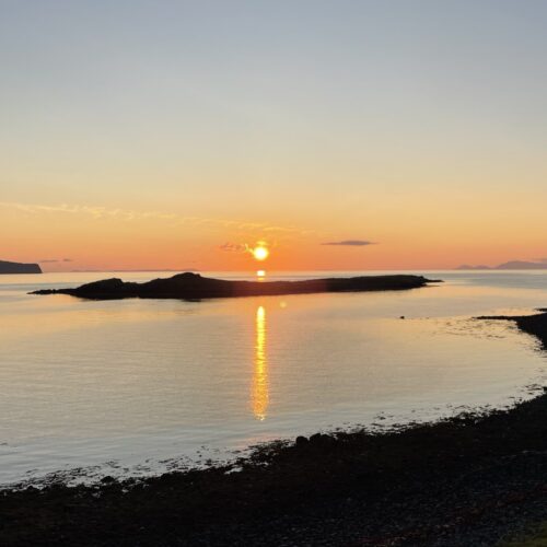 A July sunset over Coral Beach © Al McLeod