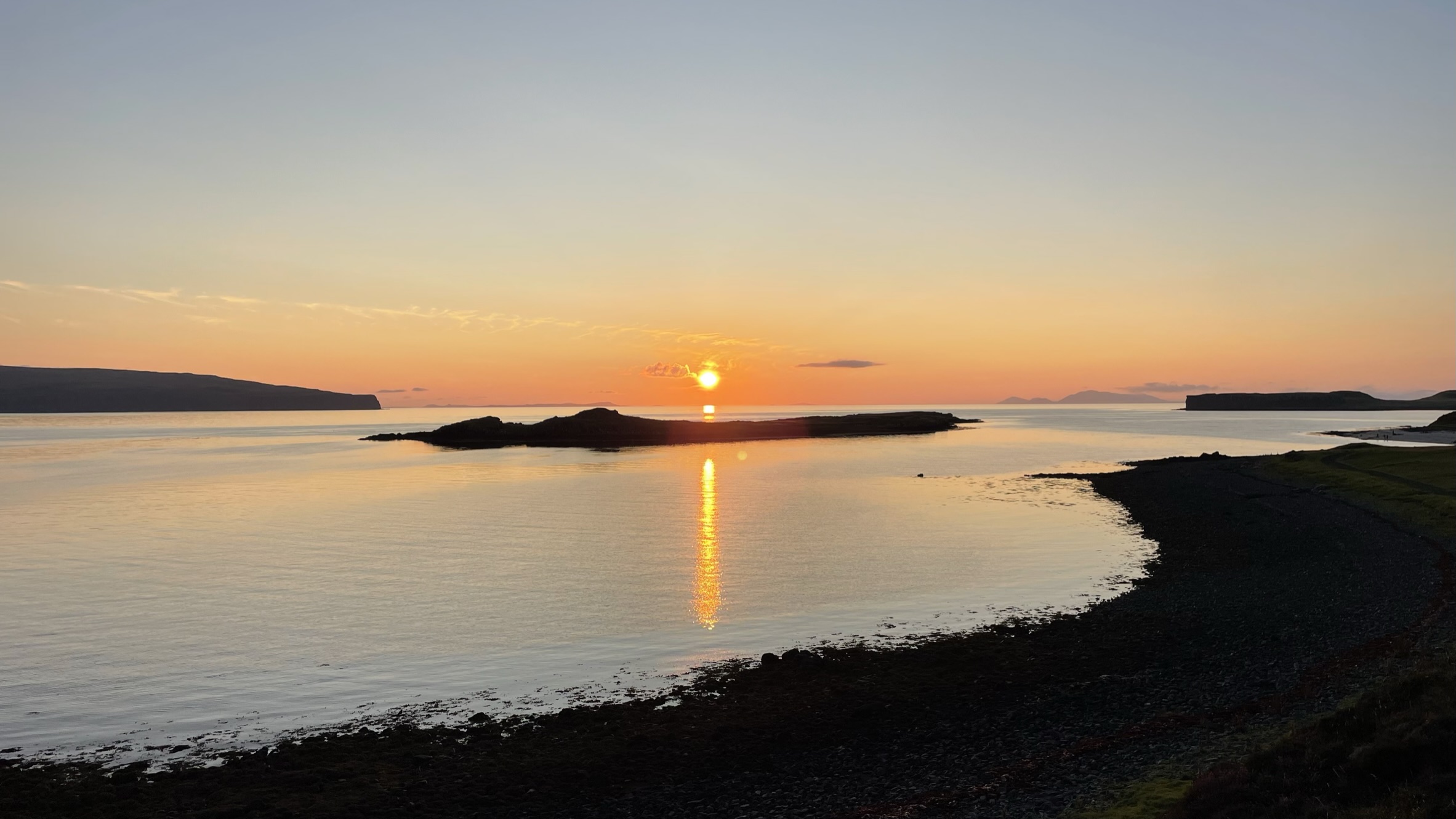 A July sunset over Coral Beach © Al McLeod